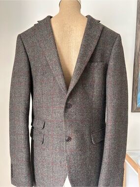 Next Men's Tweed Blazer.